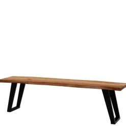 Esszimmerbank mit natürlicher Baumkante - Auricos^Wohnen