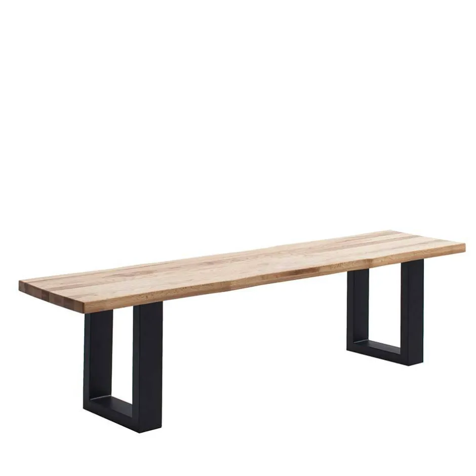 Esszimmerbank mit natürlicher Baumkante - Fronco^Wohnen