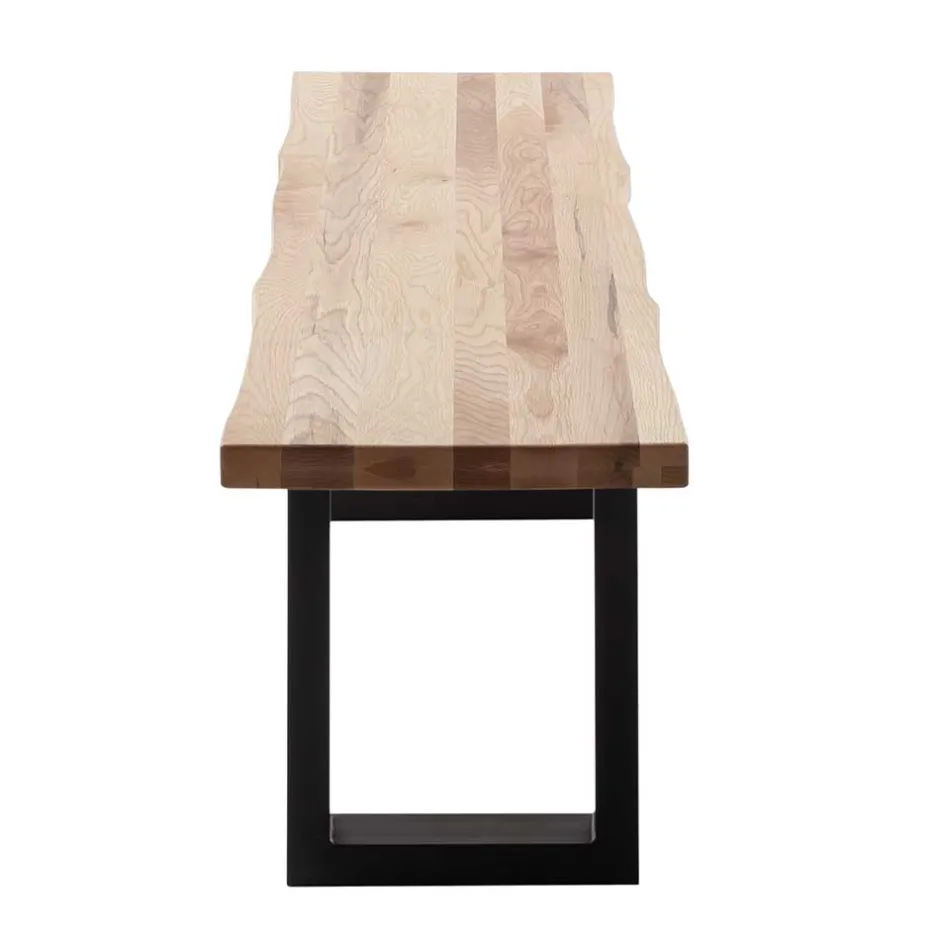 Esszimmerbank mit natürlicher Baumkante - Fronco^Wohnen