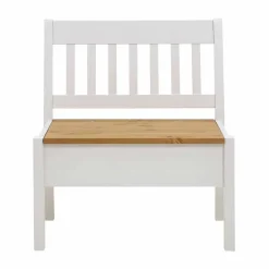 Wohnen Esszimmerbank Molzau in Weiß Kiefer massiv