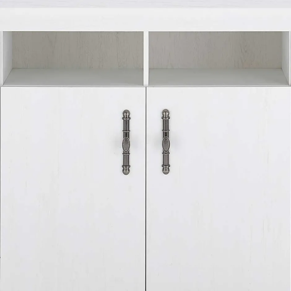 Wohnen Esszimmereinrichtung in weißer Holzoptik Pinie - Liancos (dreiteilig)