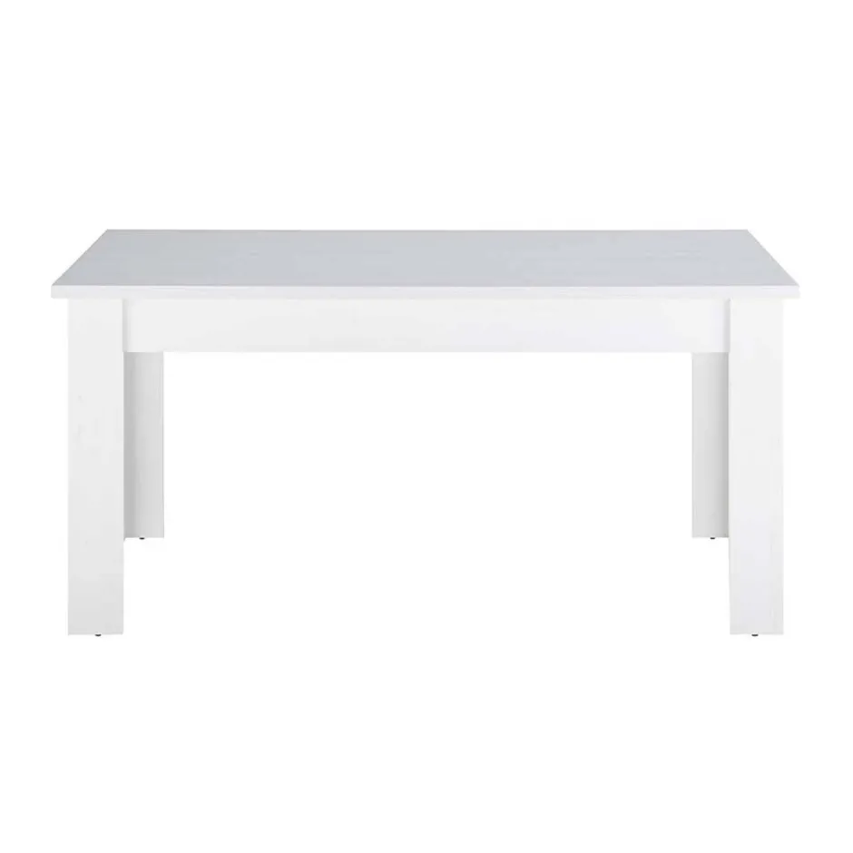 Wohnen Esszimmereinrichtung in weißer Holzoptik Pinie - Liancos (dreiteilig)