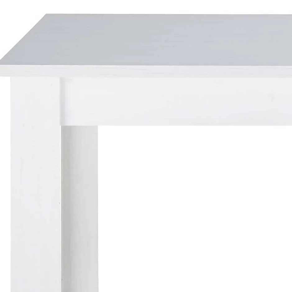 Wohnen Esszimmereinrichtung in weißer Holzoptik Pinie - Liancos (dreiteilig)