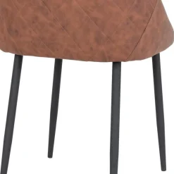 Wohnen Esszimmergruppe in Braun & Schwarz - Pigaro (siebenteilig)