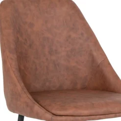 Wohnen Esszimmergruppe in Braun & Schwarz - Pigaro (siebenteilig)