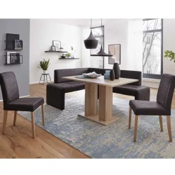 Wohnen Esszimmergruppe inklusive Eckbank - Daricca (vierteilig)