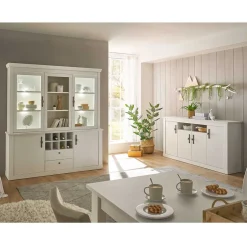 Esszimmerschränke in weißer Holzoptik Pinie - Liancos (zweiteilig)^Wohnen Hot