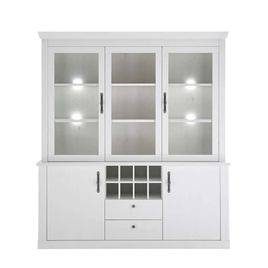 Esszimmerschränke in weißer Holzoptik Pinie - Liancos (zweiteilig)^Wohnen Hot