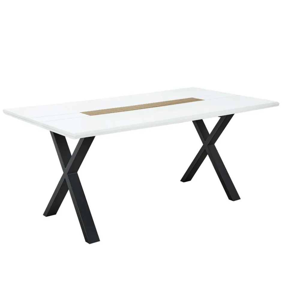 Wohnen Esszimmersitzgruppe inklusive sechs Stühle - Niam I (siebenteilig)