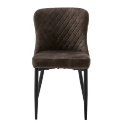 Wohnen Esszimmerstühle in Anthrazit - Liva (4er Set)