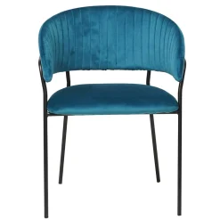 Wohnen Esszimmerstühle in Türkis & Schwarz - Vakuum