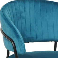 Wohnen Esszimmerstühle in Türkis & Schwarz - Vakuum