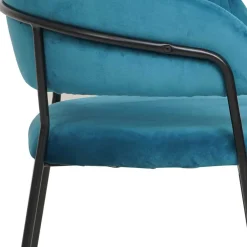 Wohnen Esszimmerstühle in Türkis & Schwarz - Vakuum