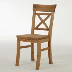 Wohnen Esszimmerstuhl Giurgia im Landhaus Design (2er Set)