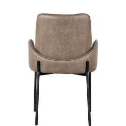 Esszimmerstuhl in Taupe Microfaser - Ordinia (2er Set)^Wohnen Clearance