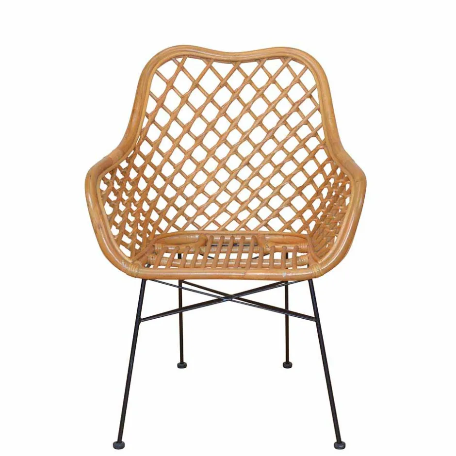 Wohnen Esszimmerstuhl Ionella aus Rattan