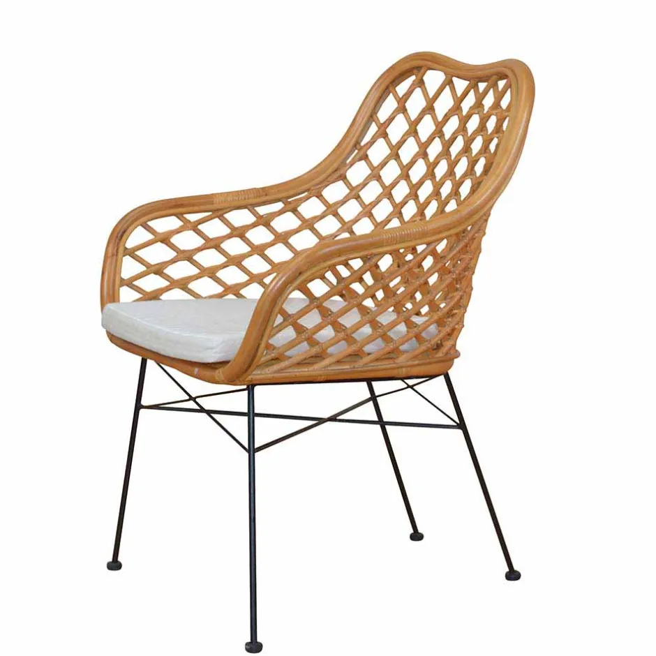 Wohnen Esszimmerstuhl Ionella aus Rattan