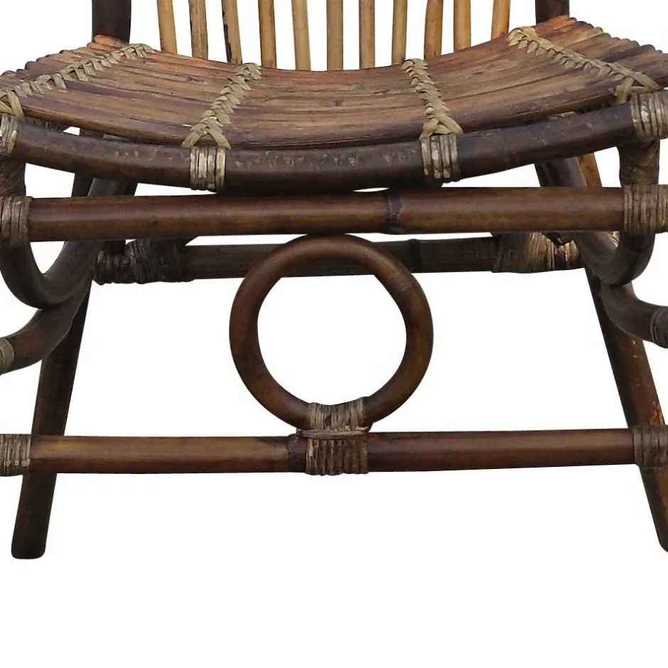 Wohnen Esszimmerstuhl Onesty aus Rattan