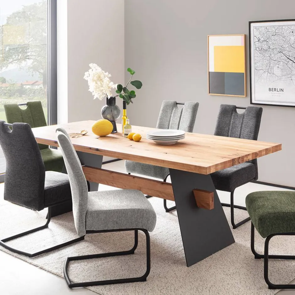 Esszimmertisch aus Massivholz Balkeneiche - Colomas^Wohnen Hot