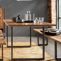 Esszimmertisch aus Recyclingholz Mango massiv - Acira^Wohnen Clearance