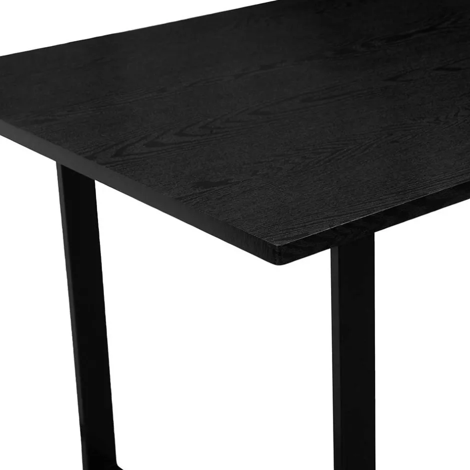 Wohnen Esszimmertisch in Schwarz Holzoptik - Cervena