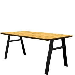 Wohnen Esszimmertisch mit Schweizer Kante Eiche massiv - Jessen