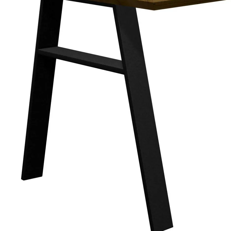 Wohnen Esszimmertisch mit Schweizer Kante Eiche massiv - Jessen