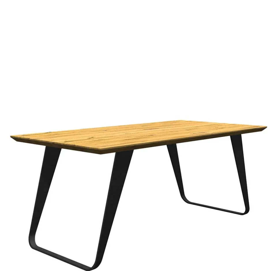 Esszimmertisch mit Schweizer Kante Eiche - Lash^Wohnen Best