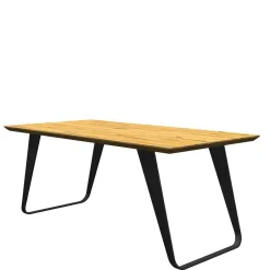 Esszimmertisch mit Schweizer Kante Eiche - Lash^Wohnen Best