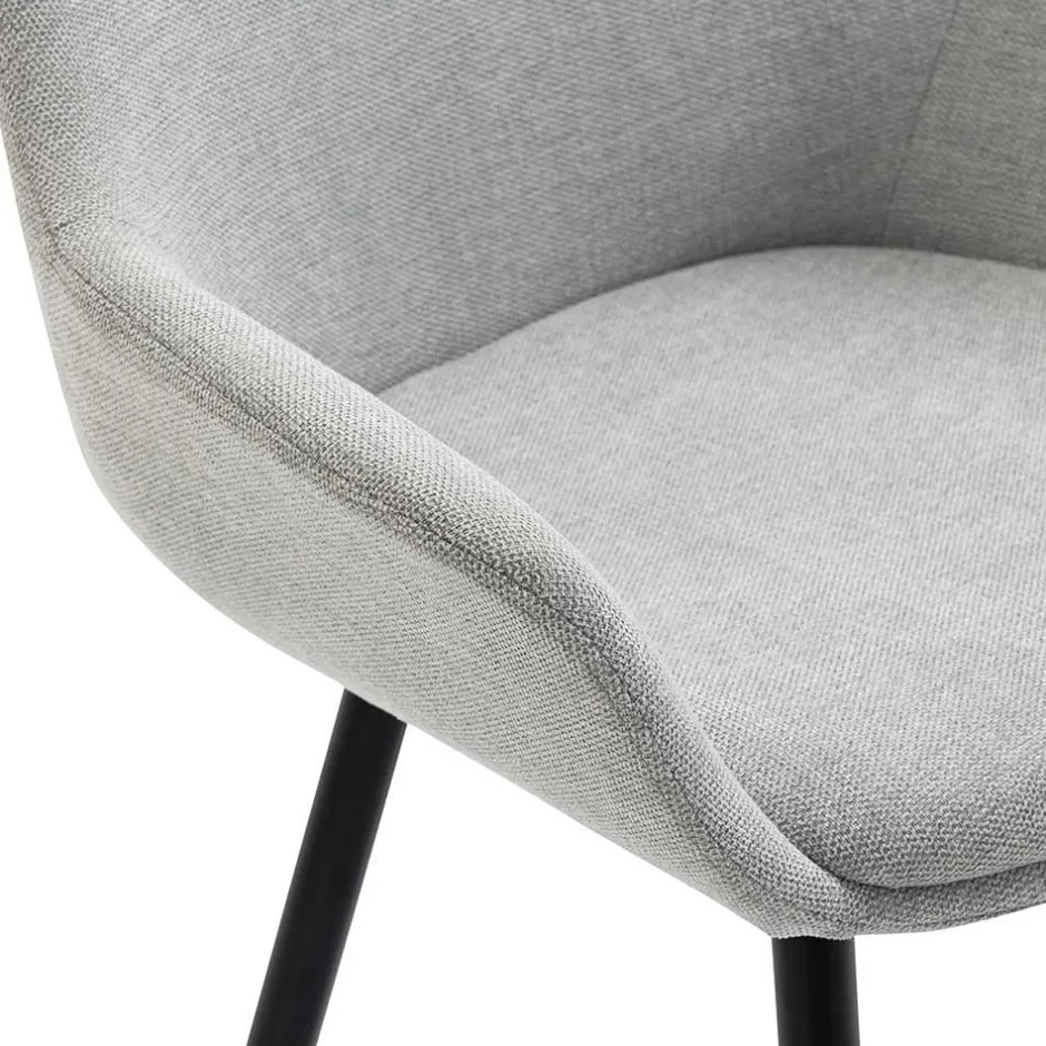 Wohnen Esszimmertisch mit Stühlen im Set - Boxana (fünfteilig)