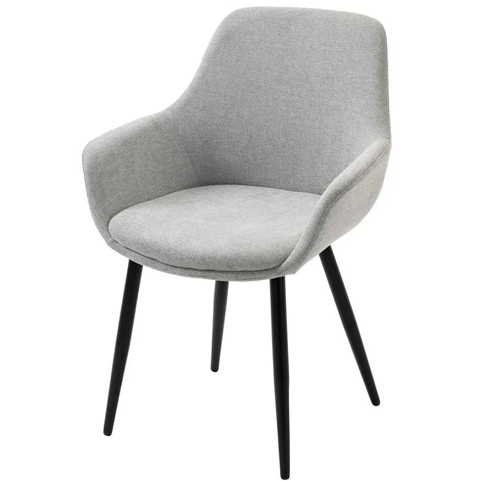 Wohnen Esszimmertisch mit Stühlen im Set - Boxana (fünfteilig)