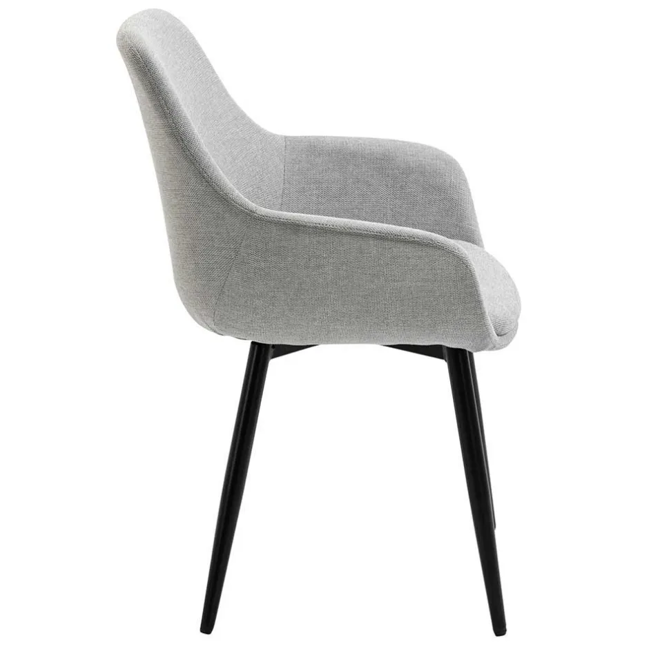 Wohnen Esszimmertisch mit Stühlen im Set - Boxana (fünfteilig)