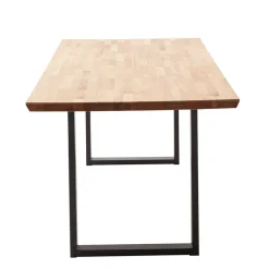 Wohnen Esszimmertisch mit Zerreiche Platte - Munteo