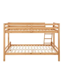 Kinder Wohnen Etagenbett mit breitem Bett unten aus Kiefer - Inverness