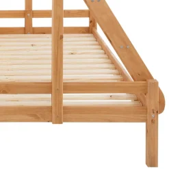 Kinder Wohnen Etagenbett mit breitem Bett unten aus Kiefer - Inverness