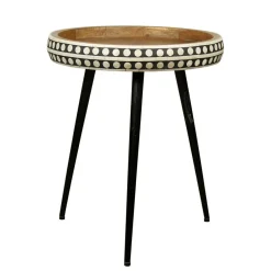 Wohnen Ethno Style Beistelltisch aus Massivholz Mango - Piton