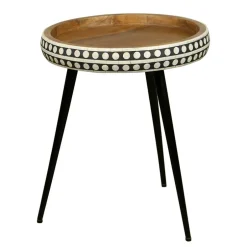 Wohnen Ethno Style Beistelltisch aus Massivholz Mango - Piton