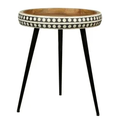 Wohnen Ethno Style Beistelltisch aus Massivholz Mango - Piton