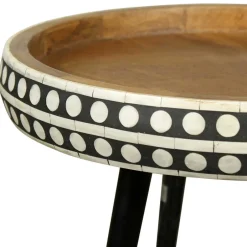 Wohnen Ethno Style Beistelltisch aus Massivholz Mango - Piton