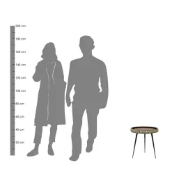 Wohnen Ethno Style Beistelltisch aus Massivholz Mango - Piton