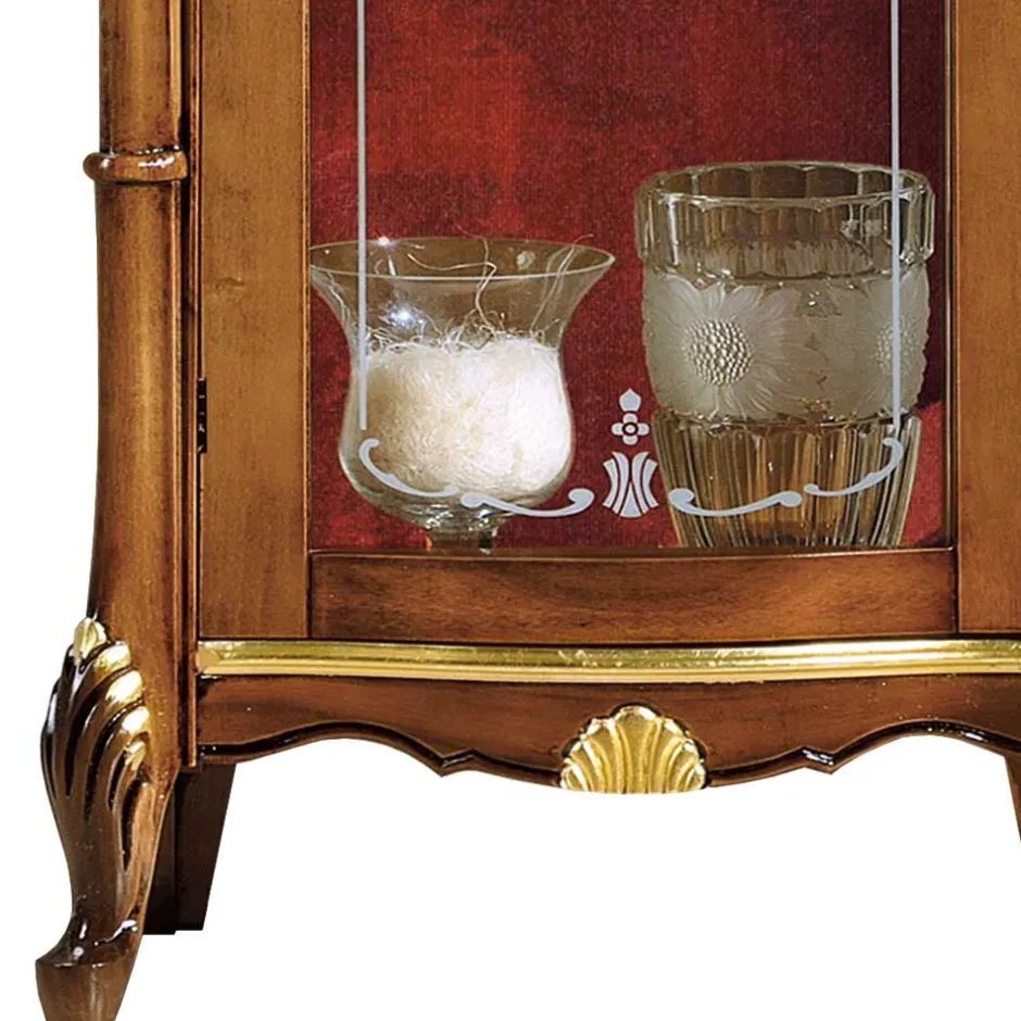 Wohnen Extravagante TV Anbauwand Möbelset - Carlenna (vierteilig)