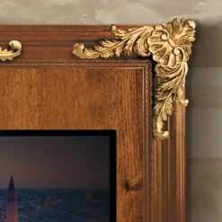 Wohnen Extravagante TV Anbauwand Möbelset - Carlenna (vierteilig)