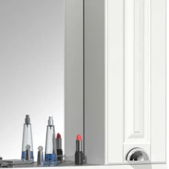 Extravaganter Bad Spiegelschrank in Weiß - Akira^Wohnen Best