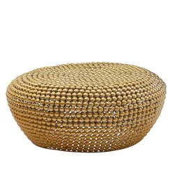 Extravaganter Couchtisch in Gold aus Alu - Westerland^Wohnen Sale