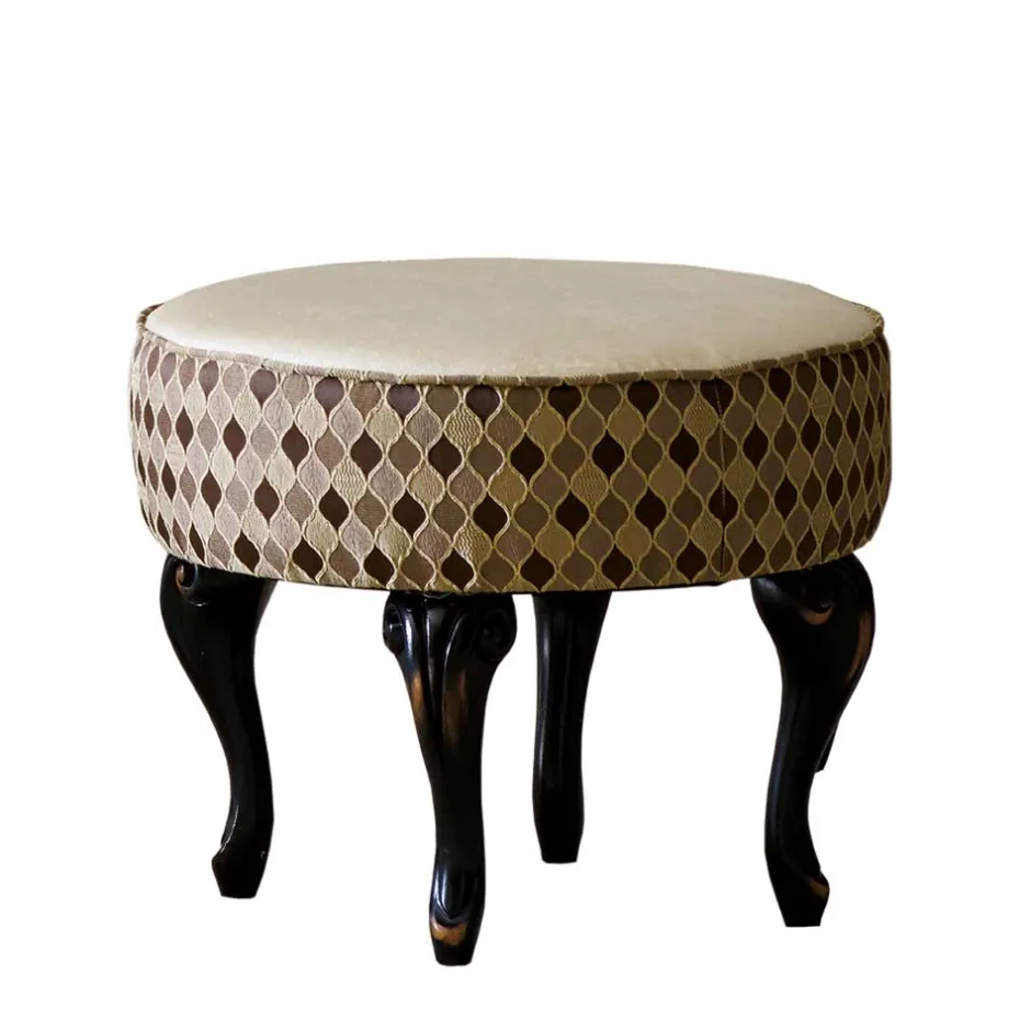 Wohnen Extravaganter Hocker 53x42x53 cm - Macionas