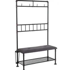 Wohnen Factory Design Garderobe aus Eisen Rohren - Nenvia