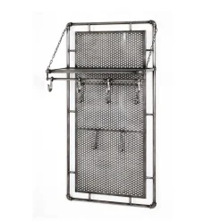 Wohnen Factory Wandgarderobe aus Metall - Foskany