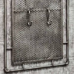 Wohnen Factory Wandgarderobe aus Metall - Foskany
