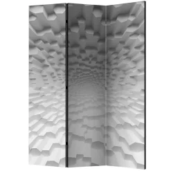 Wohnen Faltbare Leinwand-Trennwand 135 cm breit - Bergomo