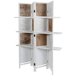 Wohnen Faltbarer Paravent - auch als Regal nutzbar - Varese